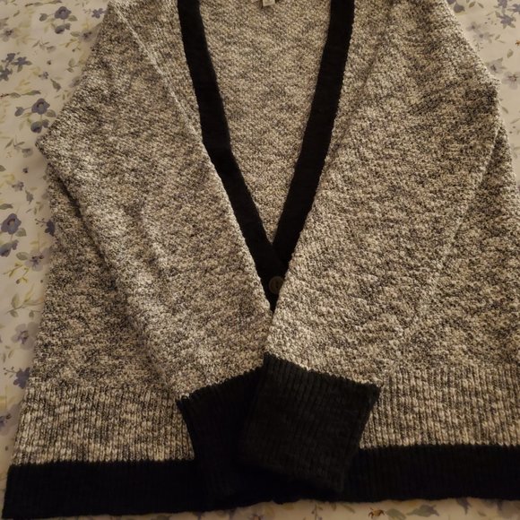 LL BEAN SIGNATURE COTTON LINEN L/S CARDIGAN-NWOT - Picture 3 of 7